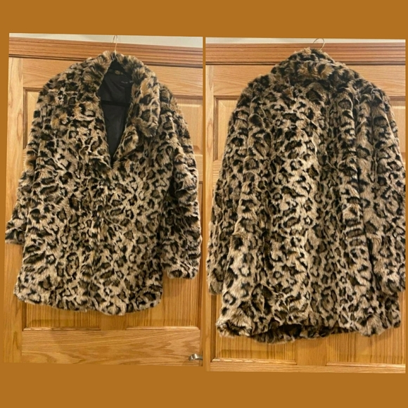 Cliche Leopard Print Coat - Picture 9 of 15
